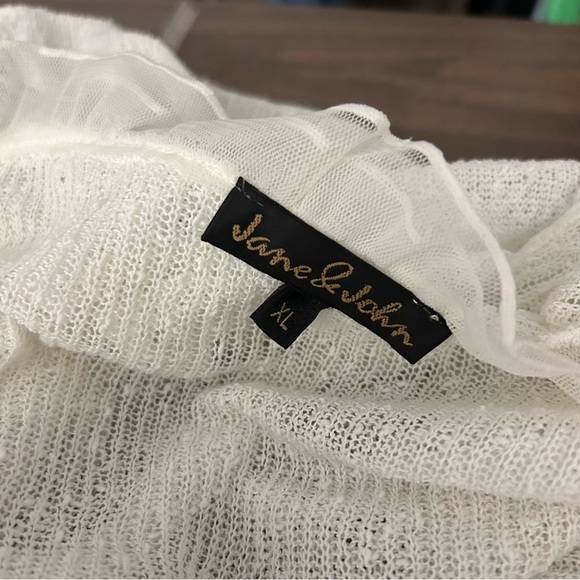 ❤️ Jane & John Bell Sleeve Ruffled Blouse XL - Picture 5 of 10